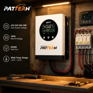 High Efficiency 12V 24V 36V 48V 40A 60A Smart MPPT Solar Charge Controller for Home Off-Grid Solar Systems