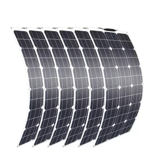 High Efficiency 12v 24v 36v 48v 100w 200w 250w 300w 360w Etfe Flexible Solar Panel