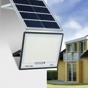 High Efficiency 200W Solar Light Panel for Home Commercial Use IP67 Waterproof 12H Long Lasting Backup