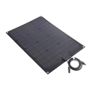 High Efficiency 23% 18V 55W 60W 80W 90W 100W Semi-Flexible Monocrystalline Solar Panel