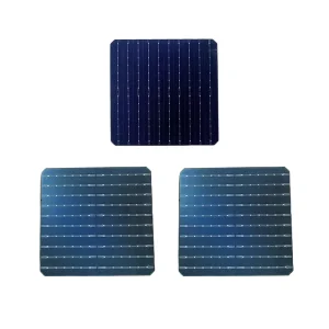 High Efficiency 23.2% 7.68W Flexible Perc Solar Cells 182*182mm Bifacial Monocrystalline Solar Wafer for Mono Solar Panels