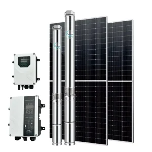 High Efficiency 24-48V 0.75Inch DC Electric Pressure Submersible Water Pump for Deep Well