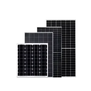 High Efficiency 500W 550W 580W Monocrystalline Solar Panel PV Module Aluminum Frame for Home Commercial Solar System