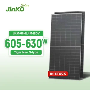 High Efficiency 600W Solar Panel Tiger Neo N-Type 66HL4M-BDV Residential Solar Power Module