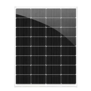 High Efficiency 60W Mono Solar Panel for Balcony Waterproof Design