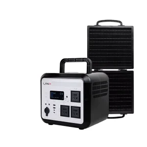 High Efficiency ABS Portable Solar Energy System LiFePO4 600W 1000W 1200W 1500W Energy Storage System Solar Power Station