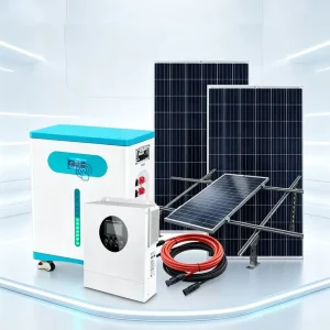 High Efficiency All in One Home Energy Storage System 20.48KWh Battery Pack 11KW Hybrid Inverter Monocrystalline Silicon MPPT