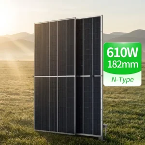 High-Efficiency Bifacial Solar Panels 650W 610W 730W 720W for Residential Use in Stock Ready for Shipment