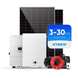 High Efficiency Cost Effective Stackable IP65 Hybrid Grid LiFePO4 Solar Power Storage System 5-10KW for Home