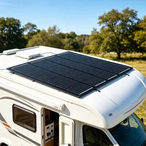 High Efficiency Flexible Solar Panel Photovoltaic Mono Module 100W Frameless Panel for Charging Vehicle Battery & Power Station