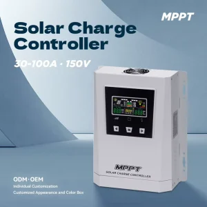 High Efficiency MPPT PV Charge Controller 50A 60A 150V 3120W 12V 24V 48V CE Certified