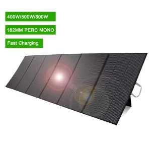 High Efficient Portable 600Watt Solar Panel 36V High Capacity Solar Plant 400W 500W 600W Solar Panels Foldable for Back-up Power