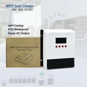 High Input Voltage 60A Smart MPPT Solar Charge Controller 40A for Solar Energy Systems