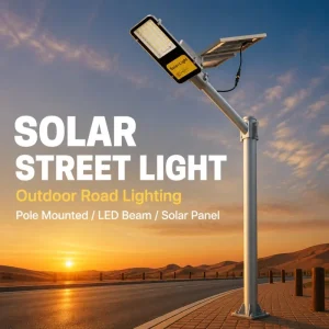 High Lumen 300W AC Split Type LED Solar Street Light with Remote Control IP66 Aluminum Alloy Dimmable Lithium Iron Phosphate