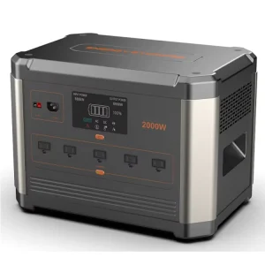 High Power Customized 2000W LiFePO4 Portable Power Station Solar Generator Battery Pack for Camping Energy Storage
