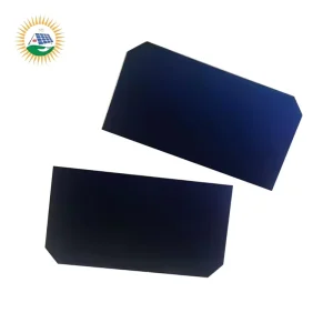High Power N Type Sunpower Monocrystalline Solar Cell 161.7mm 1 2 Cut Half Size Raw Wafer for Custom Solar Panel