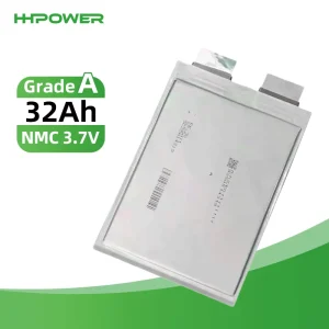 High Power Pouch Cell 3.7v 32ah Nmc Rechargeable Lithium Polymer Lipo Battery Pouch Cell for Ev Car Energy Storage 30ah