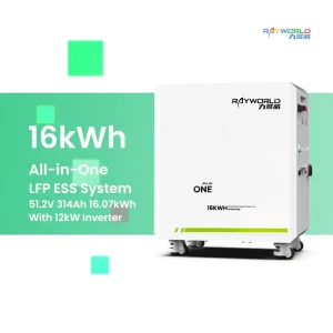 High Power Solar Energy System LiFePO4 18000Wh Energy Storage System With Wheels Solar Power Station