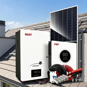 High Quality 10KW MPPT Hybrid Inverter + 20KWH 20 Year Battery, Stable Performance Complete Set for Farm & Villa Backup Power