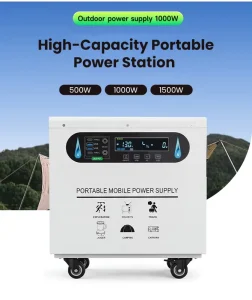 High Quality 2000W Portable Mini Solar Panel Renewable Energy Source for Storage Solar Power Generator