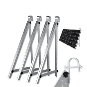 High Quality Aluminum Solar Bracket for Balcony and Roof Mounting System Solar Photovoltaic Structure