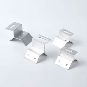 High Quality Aluminum Solar Panels Clamp for 35mm-50mm Standing Seam Metal Roof Photovoltaic Mounting System