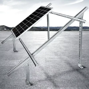 High Quality Cross-border Supply Ground Solar Mounting System Flat Roof Ballasted Structure Solar Mounting System
