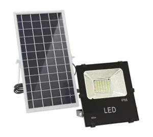 High Quality Directly Polystalline Silicon Solar Panel Aluminium Waterproof IP65 100W 200W 300W Solar Flood Light