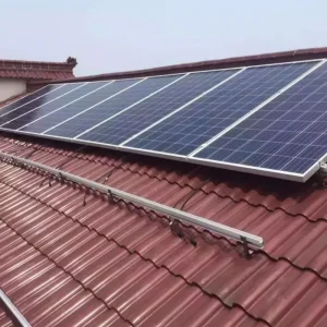 High Quality Easy Installation Aluminum Roof Pv Bracket Accessories Waterproof Solar Panel Mounted Rail