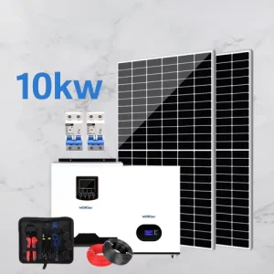 High Quality off grid solar power system 10kw 10000 Watt Solar Panel System for House Roof