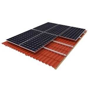 High Rise Wind Uplift Resistant Custom Aluminum Open Field Solar PV Mount System Hot Dip Galvanized
