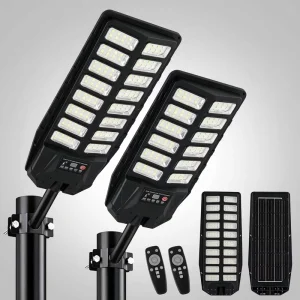 High Sensitivity CE IP65 Waterproof ABS Integrated LED Solar Street Light Motion Sensor All-in-One Outdoor Solar Road Lamp