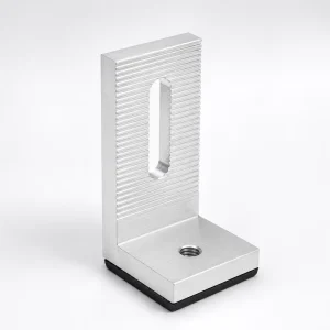 High Strength Anodized Steel Solar Clamp for Metal Roof Mounting Solar Panel Installation Projects AL6005 T5 Alloy