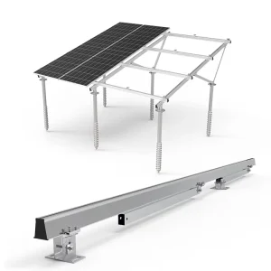 High Strength Ground Solar Mounting System Bracket and Structure