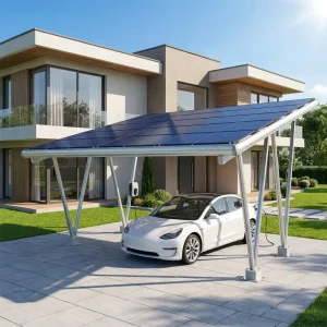 High Strength Steel Hot Dip Galvanized Solar Carport Panel Mounting System