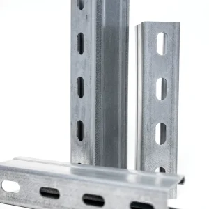 High-Strength ZM Steel Custom C-Channel Unistrut for Solar PV Mounting Brackets