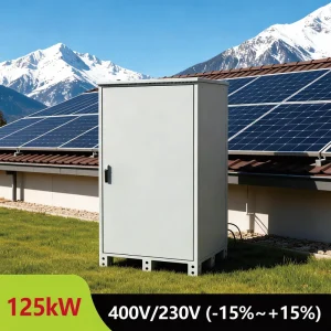 High Voltage 261KWh Industrial Commercial Battery Cabinet Outdoor Energy Storage Solar Hybrid System