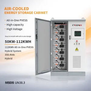 High-Voltage 50kW 112kWh Lithium Battery BESS Container for Industrial and Commercial Solar Energy Storage