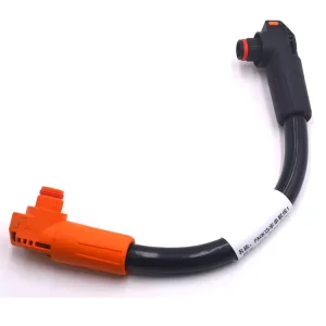 High Voltage Battery Pack Power Cable Assembly 200A PVC Energy Storage Connector Wire Harness PV Solar EV Charging Station