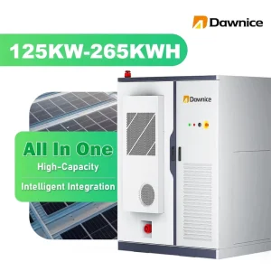 High Voltage Energy Management System B 100kW 200kW KWh Hybrid Industrial Solar Container Battery Power