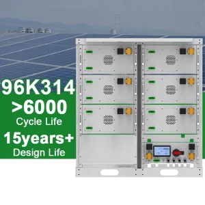 High Voltage Lithium Iron Phosphate Solar Battery Bess 96kwh 314ah LiFePO4 Solar Battery for Industrial and Commercial