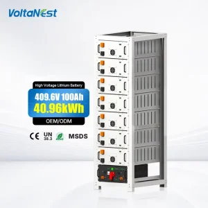 High Voltage MPPT LiFePO4 20KWH 30KWH 40KWH 50KWH Solar Energy System 64KWH 100KWH Rack Mount Lithium Battery for Home