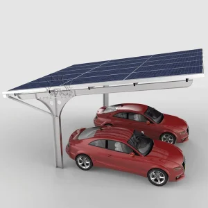 High Waterproof Pv Panel Carport Solar Mounting System Customized Solution Solar Carport Structure