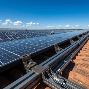 High Wind Resistant Aluminium Ground Solar Panel Racking System PV Mounting Structure Stand