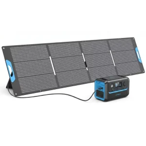 High-efficiency Monocrystalline Foldable 220W Solar Panel, Multiple Interface Outputs, Suitable for RVs and Power Stations