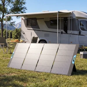 High efficiency N type Monocrystalline Silicon Outdoor Portable Foldable Solar Panels for RVs Camping and Adventure Fishing