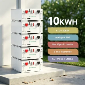 Home Battery Backup 48V LiFePO4 Battery 10kWh 15kWh 20kWh 30kwh Solar Energy Storage System CE UL Certified