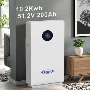 Home Energy Storage Solar 10kWh 48V 51.2V 200AH Powerwall ESS Lifepo4 Wall Mount Off-grid Lithium Battery Backup IP54
