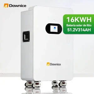 Home Energy Storage System 15kWh Rechargeable Off-Grid Solar Wall-Mounted All-In-One 314Ah LiFePO4 Lithium Battery