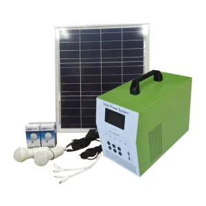 Home Mobile Charging 10W Solar Led Light Kits Solar Panel System Solar System
